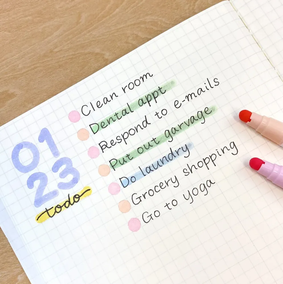 Kuretake ZIG Clean Color Dot 6 Colour Set