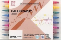 Kuretake ZIG Memory System Calligraphy Pen 8 Colour Set