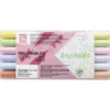 Kuretake ZIG Memory System Brushables - Pastel 6 Colours Set