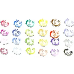 Kuretake ZIG Memory System Brushables - Pastel 6 Colours Set