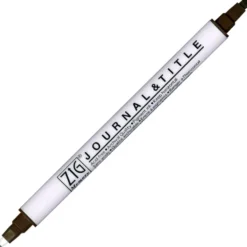 Kuretake ZIG Memory System JOURNAL & TITLE Dual-Tip Pen