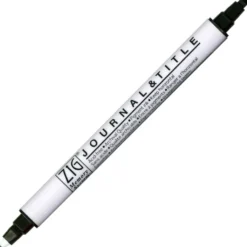 Kuretake ZIG Memory System JOURNAL & TITLE Dual-Tip Pen