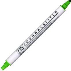 Kuretake ZIG Memory System JOURNAL & TITLE Dual-Tip Pen