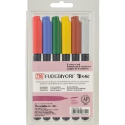 Kuretake Zig Fudebiyori (Set of 6)
