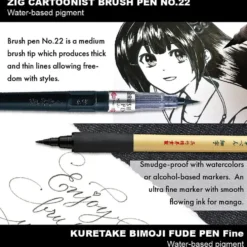 Kuretake ZIG Inktober Illustration Basic Set 2