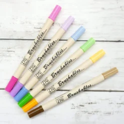 Kuretake ZIG Memory System Brushables Bright 6-Colour Set