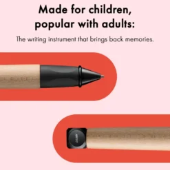 LAMY abc Mechanical Pencil – 1.4mm Beginner Writing Pencil, Black