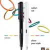 LAMY Safari Multicolour Special Edition Fountain Pen Set – All White & All Black