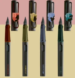 LAMY Safari x Harry Potter Fountain Pen Set – Four Houses, Limited Edition
