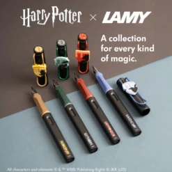 LAMY Safari x Harry Potter Fountain Pen Set – Four Houses, Limited Edition