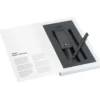 LAMY 331 TR swift Black Rollerball Pen + Leather Pouch set
