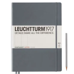 Leuchtturm1917 Hardcover Master Slim Notebook - A4+ (Lined, Dotted, Plain)
