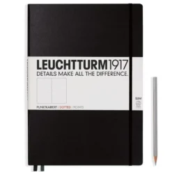 Leuchtturm1917 Hardcover Master Slim Notebook - A4+ (Lined, Dotted, Plain)