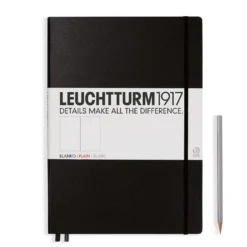 Leuchtturm1917 Hardcover Master Classic Notebook - A4+ (Plain)