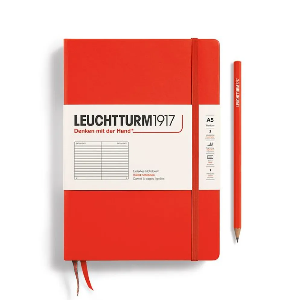 Leuchtturm1917 Hardcover Notebook A5 — Colours Collection