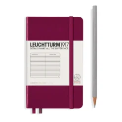 Leuchtturm 1917 Notebook, A6 - Port Red