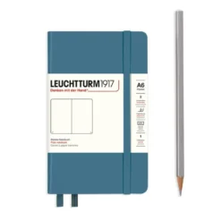 Leuchtturm 1917 Notebook, A6 - Stone Blue