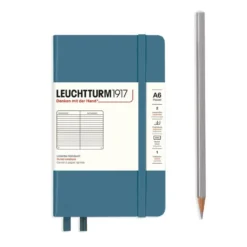 Leuchtturm 1917 Notebook, A6 - Stone Blue