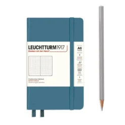 Leuchtturm 1917 Notebook, A6 - Stone Blue