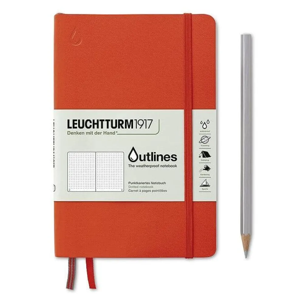 LEUCHTTURM1917 Paperback Outlines Notebook B6+ (Dotted)