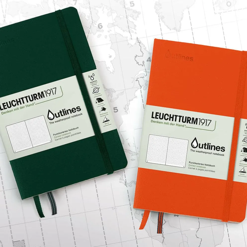LEUCHTTURM1917 Paperback Outlines Notebook B6+ (Dotted)