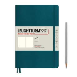 Leuchtturm 1917 Softcover A5 Notebook - Pacific Green