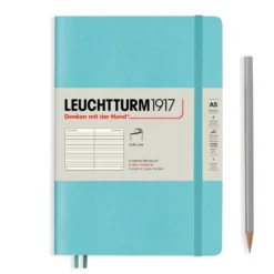 Leuchtturm 1917 Softcover A5 Notebook - Aquamarine