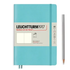 Leuchtturm 1917 Softcover A5 Notebook - Aquamarine
