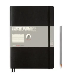 Leuchtturm1917 Softcover Notebook B5 - Black