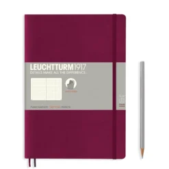 Leuchtturm1917 Softcover Notebook B5 - Port Red
