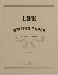 Life Bank Writing Paper (100 sheets) - Large