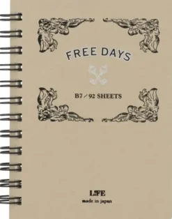 LIFE Free Days Ring Notebook [B7]