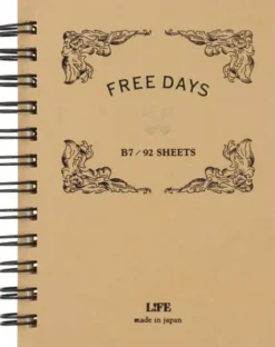 LIFE Free Days Ring Notebook [B7]