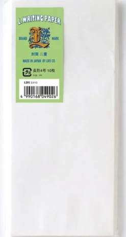 Life 'L brand' J Envelopes 9x21cm — Pack of 10