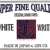 Life 'L brand' label Writing Paper A5 [Lined]