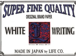 Life 'L brand' label Writing Paper A5 [Lined]