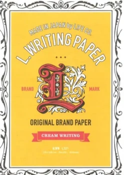 LIFE L - Paper Letter Writing Pad A5 [White, Cream]