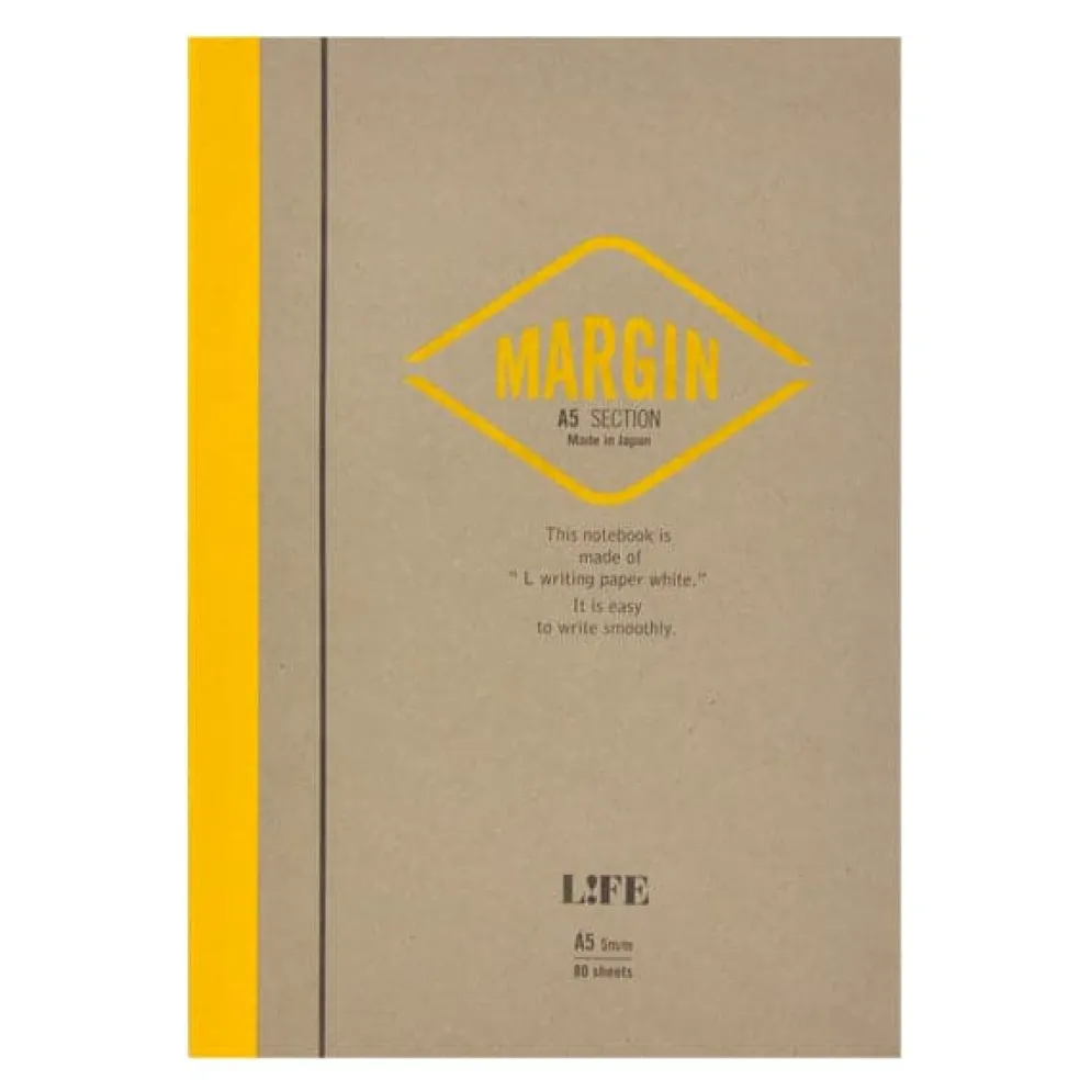 Life Margin Notebook A5