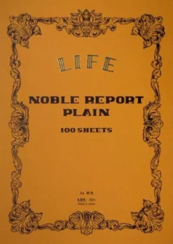 Life Noble Report Notepad A4