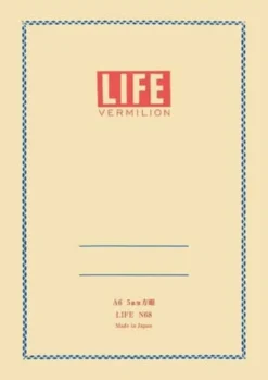 Life Vermilion Notebook A6