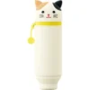LIHIT LAB PuniLabo Stand Pen Case - White Cat