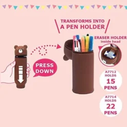 LIHIT LAB PuniLabo Stand Pen Case - Pig