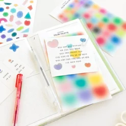 Livework Colour Palette Blur Sticker Set – (2 Sheets)