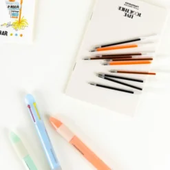 Livework LIFE & PIECES 4 Colour Gel Pen 0.4mm Refill Ver.3