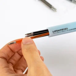 Livework LIFE & PIECES 4 Colour Gel Pen 0.4mm Refill Ver.3