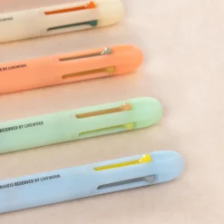 Livework LIFE & PIECES 4 Colour Gel Pen 0.4mm