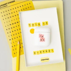 Livework LIFE & PIECES Alphabet Sticker Set (6 Sheets)