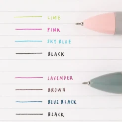 Livework LIFE & PIECES 4-Colour Gel Pen [0.4mm]