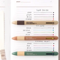 Livework LIFE & PIECES 4-Colour Ballpoint Pen [0.5mm]