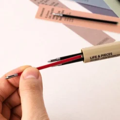 Livework LIFE & PIECES 4-Colour Ballpoint Pen Refill [0.5mm]